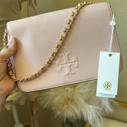 Tory Burch Pink Leather Bag