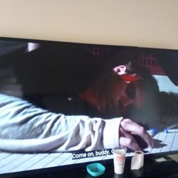 75 Inch TCL+Roku  Smart TV Used But Works Great 