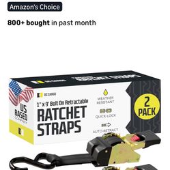 BRAND NEW RATCHET STRAPS