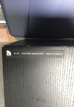 AUDIO PRO B1-45 VINTAGE SUBWOOFER for Sale in Coral, - OfferUp