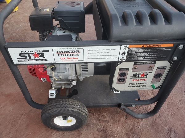 north star 5500 watt generator