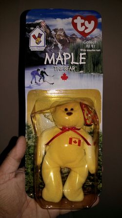 Maple Bear Beanie Babies