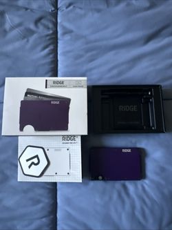 Ridge Wallet Alaska Twilight (Purple)
