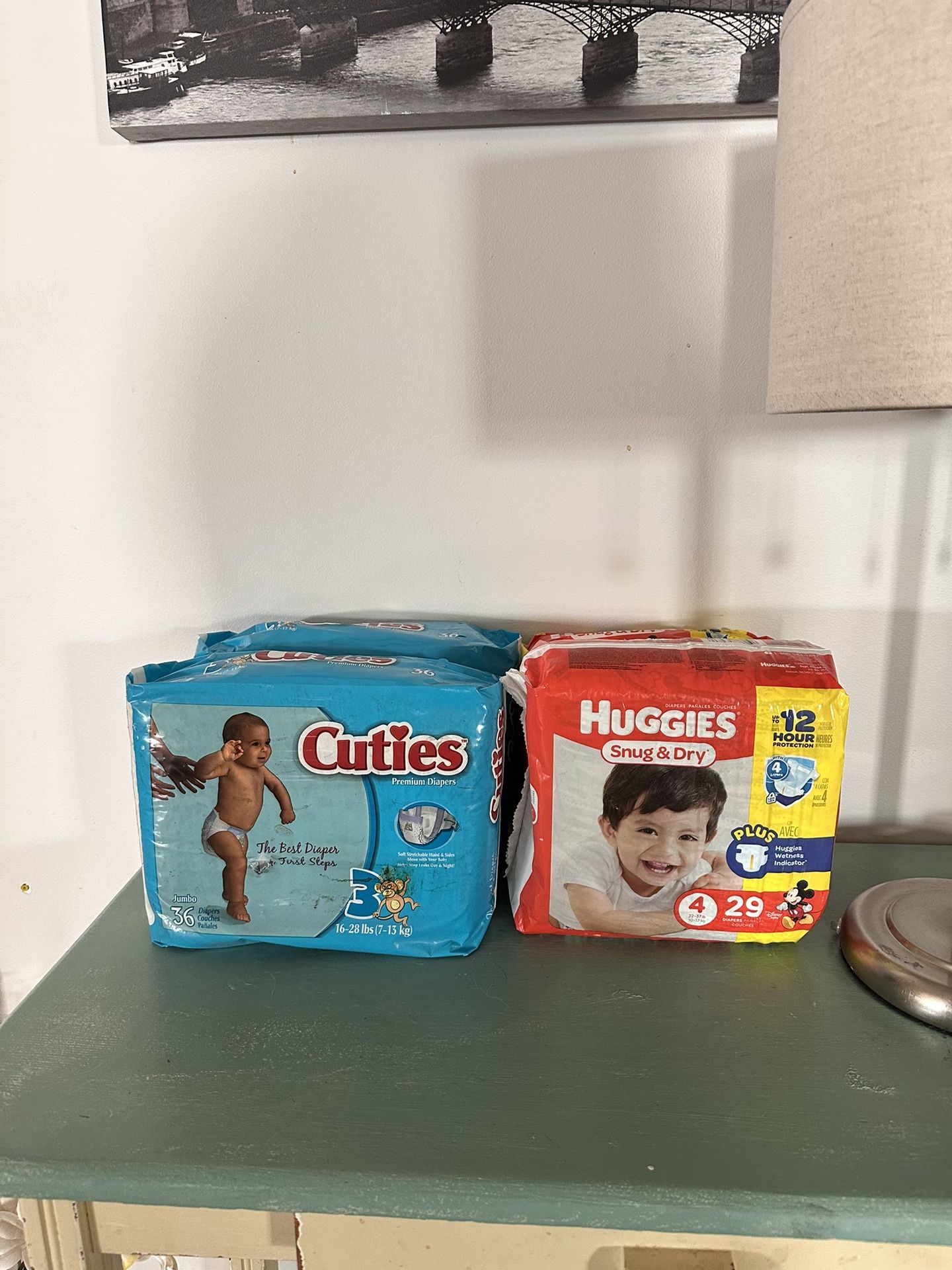 Cuties, & Huggies