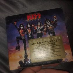 Kiss Cd Destroyer Anniversary Autograph Inserts Gene Simmons Paul Stanley Sealed New