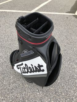 CLASSIC TITLEIST TOUR STAFF Fitting Works GOLF BAG for Sale in