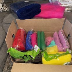 Big box of Fabric Tulle