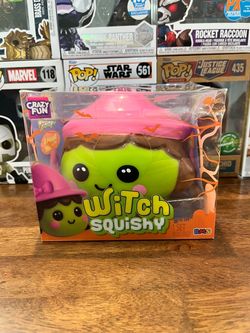 Authentic RMS Crazy Fun Halloween Witch Squishy