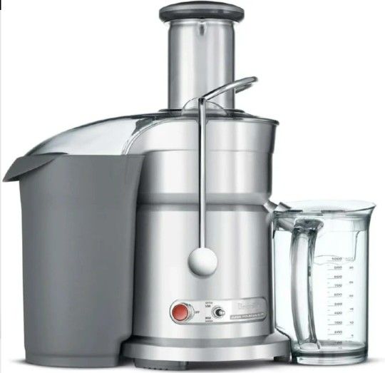 Breville - Juice Fountain Compact Electric Juicer - Silver