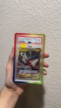 Pokemon: Psa 10 Latios Latias Tag team