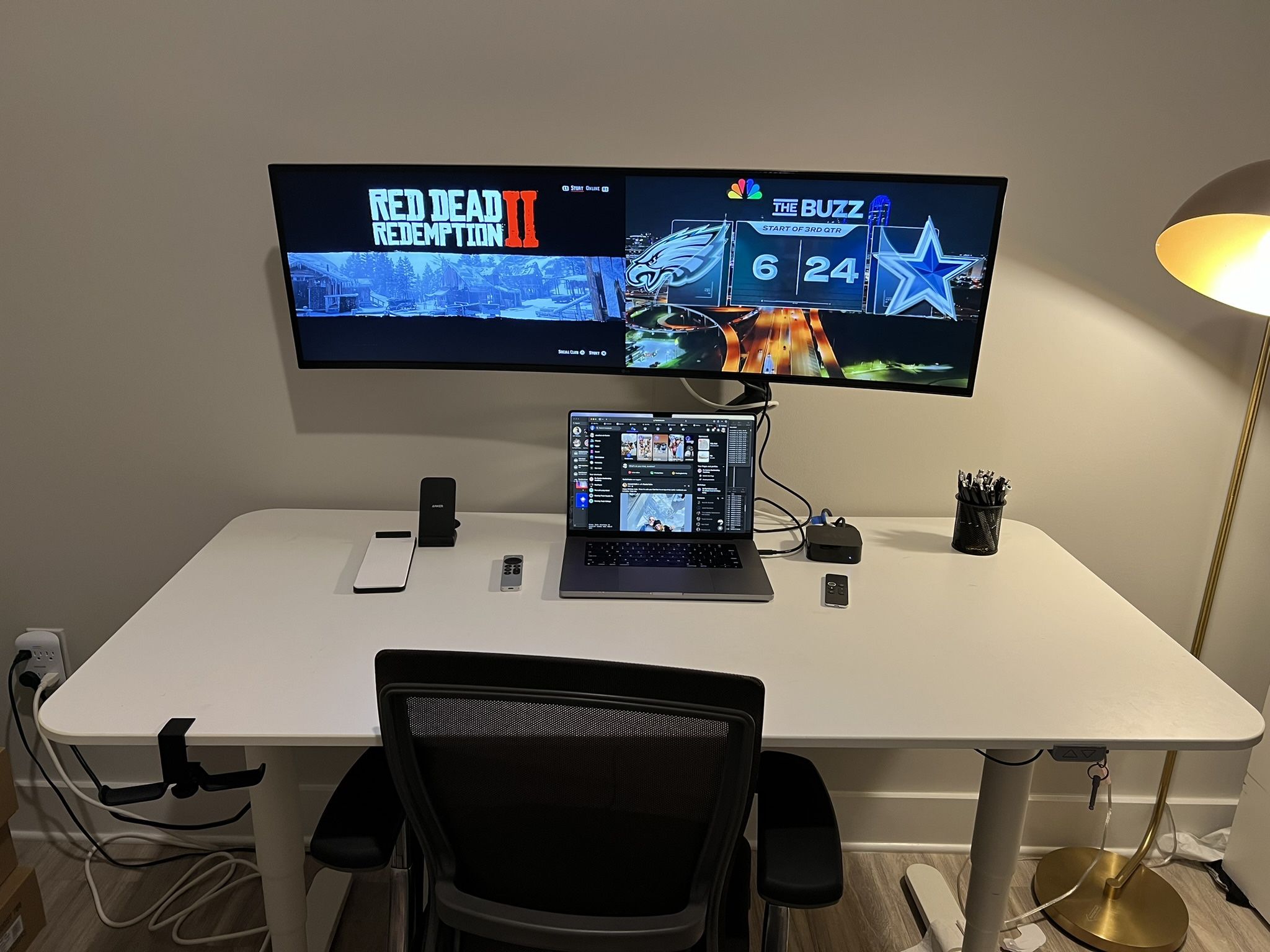 LG Ultra Wide 49” Monitor & Arm