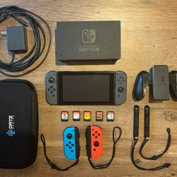Nintendo Switch V1 Unpatched Bundle