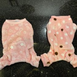 2 Soft Apparel Costumes Pink for Dogs Small