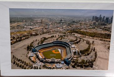 Original Photography - Dodger Stadium - Aerial photo