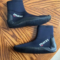 Mares Classic Dive Boots 5mm Size 8 