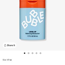 bubble level up moisturizer 