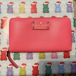 NWT Kate Spade Wallet - Hot Pink