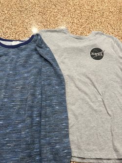 😀Bundle of 2 Boys T-Shirts NASA Graphic 😀