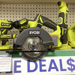 Ryobi Tool Only Bundle No Battery Or Charger