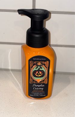 New Bath & Body Works Pumpkin Carving Foaming Soap