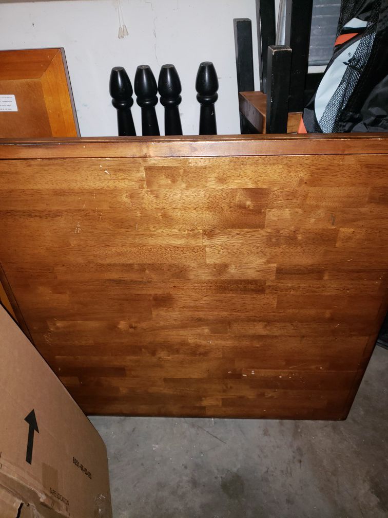 Bar height kitchen table