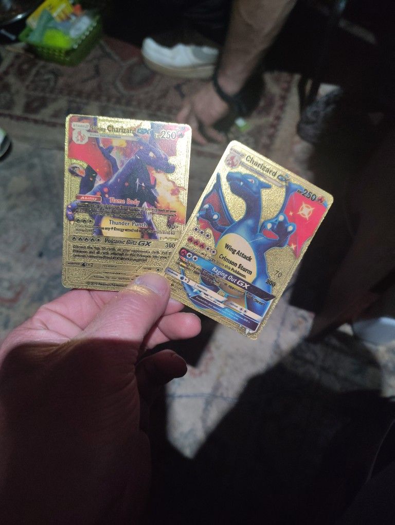 Holographic Charizard Card