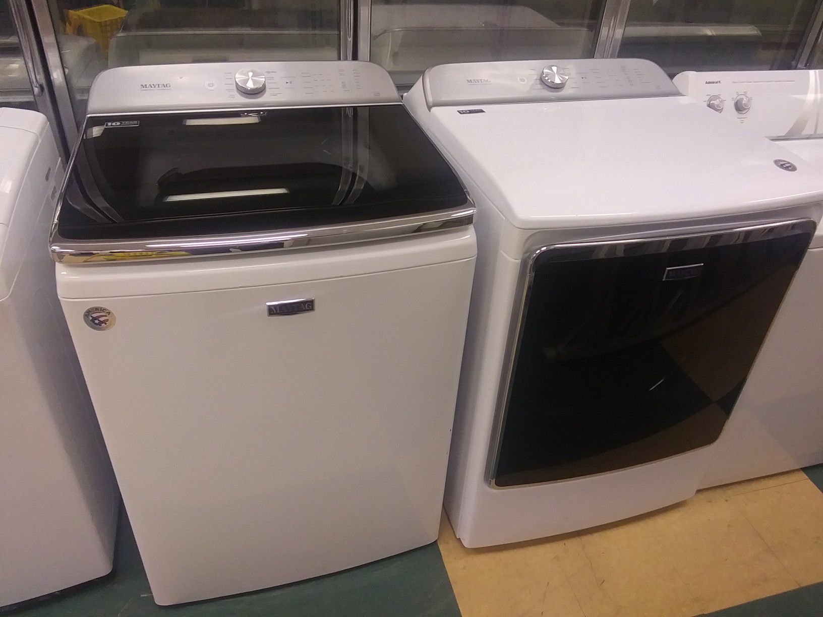 Maytag ..commercial.size .set guarantee& warranty.