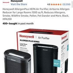 brand New Honeywell Air purifier (room Up To 1500 Sqft)