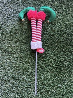 Christmas Ornaments Pick - Elf shoes $4