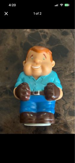 Vintage Cartoon Character Plastic Figure