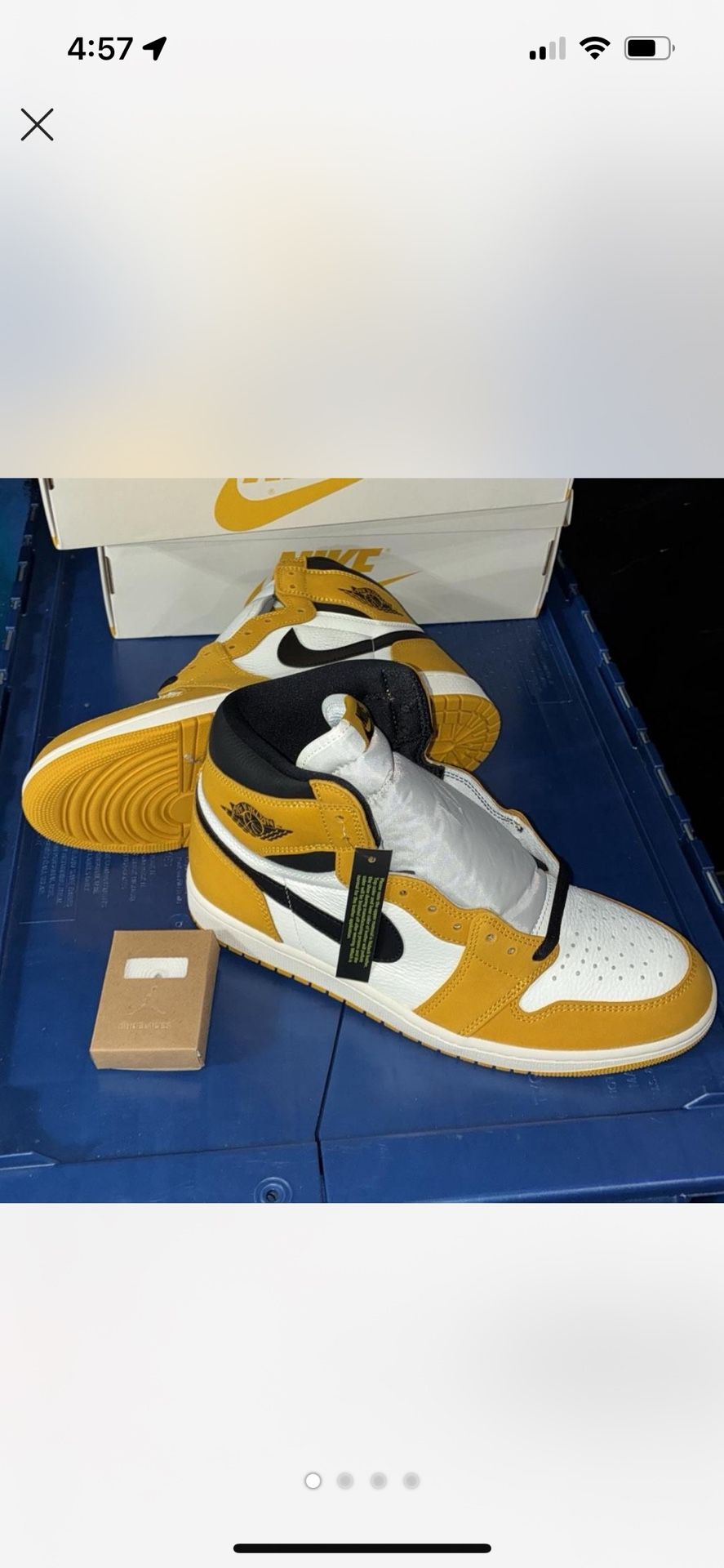 Sz 11 Jordan 1 High DS OG all