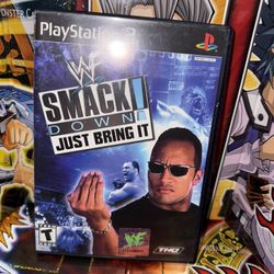 WWF SmackDown! Just Bring It PlayStation 2 Video Game