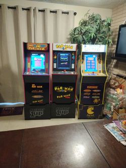 Ms Pac-Man And Pac-Man And Super Pac-Man