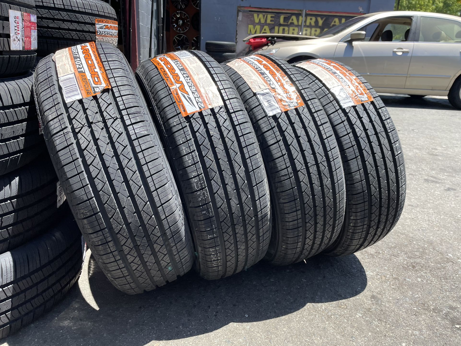 225-65-17 Honda CR-V Tires 475$ Installed Get Free Alignment