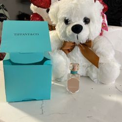 7” Teddy bear With Tiffany &Co. Perfume 