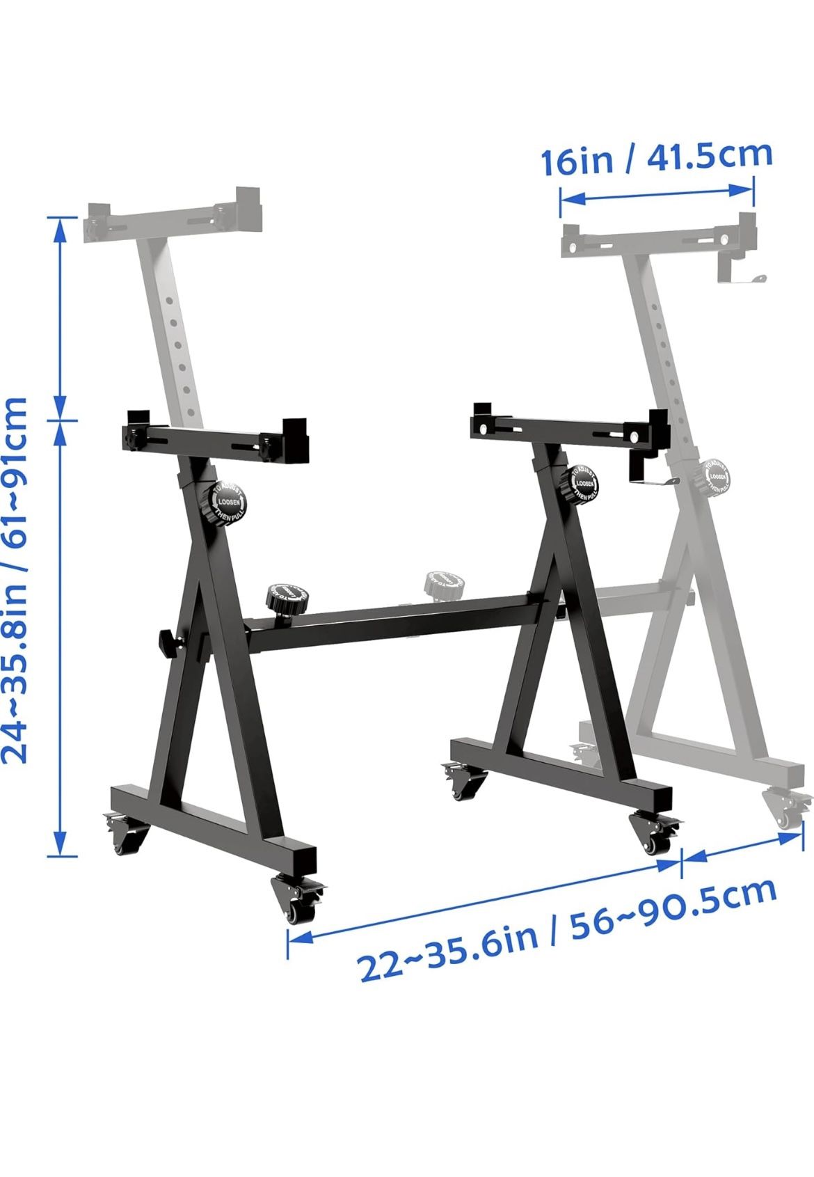 Piano stand, black, brand new