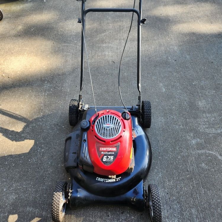 21" Craftman walk behind mower