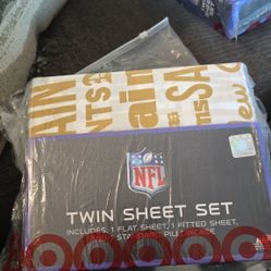 Nfl New Orlean SAINTS 3 PIECE SHEETS