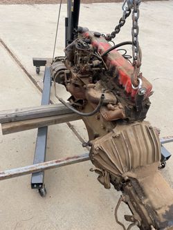 Chevy inline 6 with trans