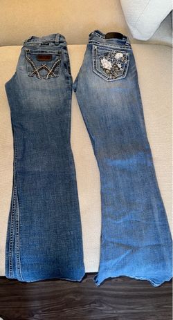 Jeans size 0/3‼️ both for $10