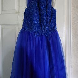 Blue Dama Dress
