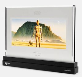 Agoro Star Wars 3cpo & r2d2 silver foil