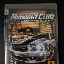 PS3 Game- MIDNIGHT CLUB -LOS ANGELES