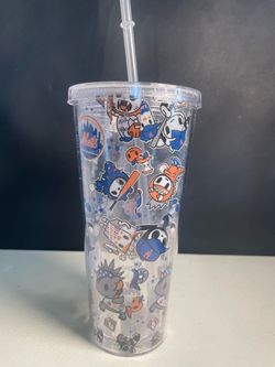 NY Mets Tokidoki Plastic Tumbler w/Straw