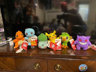 Pokemon plushies