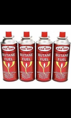 4 Pack Gas One Butane Fuel
