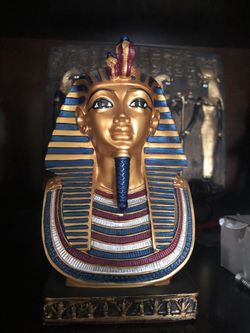 Antique Pharoah king Tutankhamen