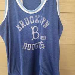 LADIES BROOKLYN DODGERS TANK TOP SIZE  XL