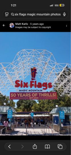 Six flags magic mountain