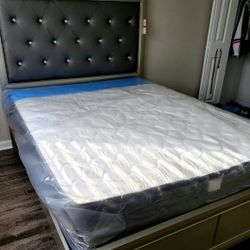 NEW QUEEN MATTRESS AND BOX SPRING 😉 100% QUALITY & CONFORM 👌